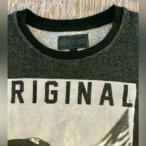 West Forty Nine Original Gangsta crew neck sweatshirt Sz..L - Picture 3 of 8